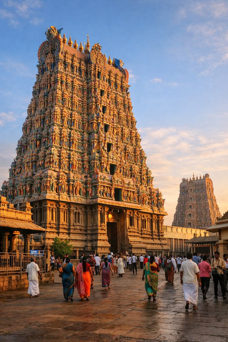 South India tour packages from Trichy covering temples heritage hills and backwaters